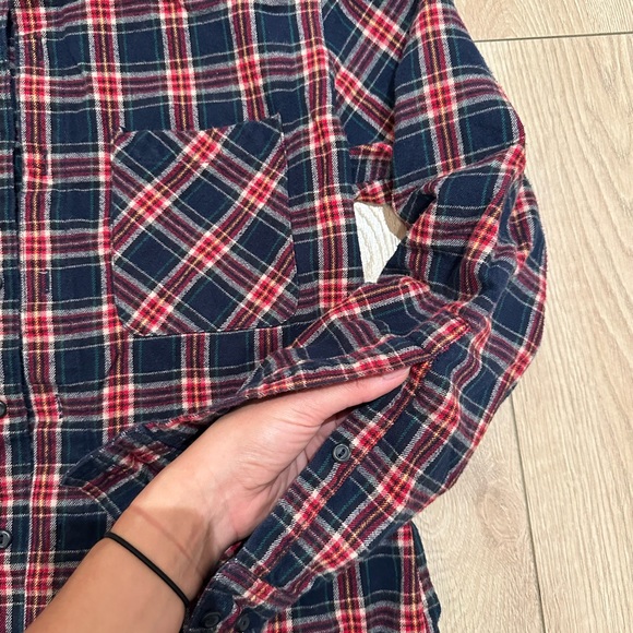 American Apparel plaid flannel button up - Picture 5 of 6